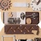 Shpilmaster Wooden Sensory Bear Shaped Learning Wall Mounted Toddler Board For Playroom, and Doctors' Office QI004594 - alternate 4